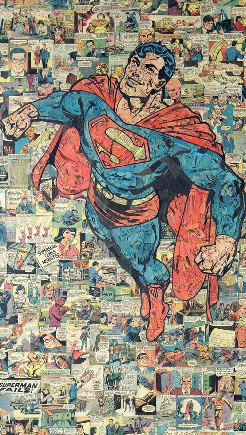Superman Comic, HD phone wallpaper