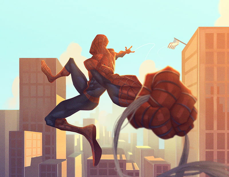 Spiderman New Artwork, spiderman, artwork, behance, digital-art, artist, superheroes, HD wallpaper