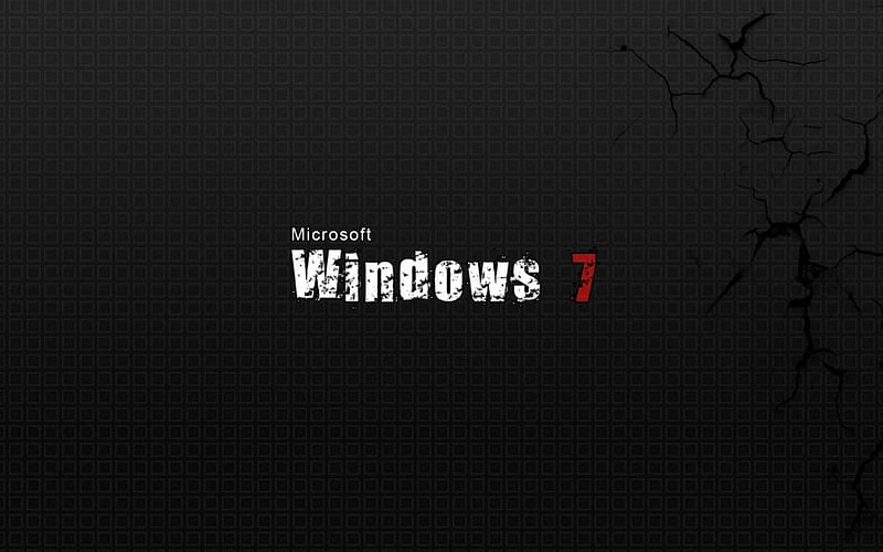 Windows 7, windows, win, win 7, 7, black, HD wallpaper