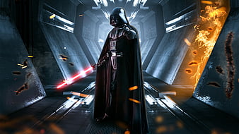 New Darth Vader, star-wars, movies, darth-vader, artwork, behance, HD wallpaper