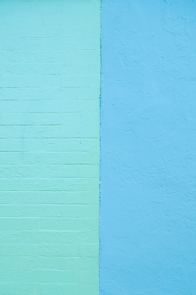 wall, texture, surface, blue, HD phone wallpaper