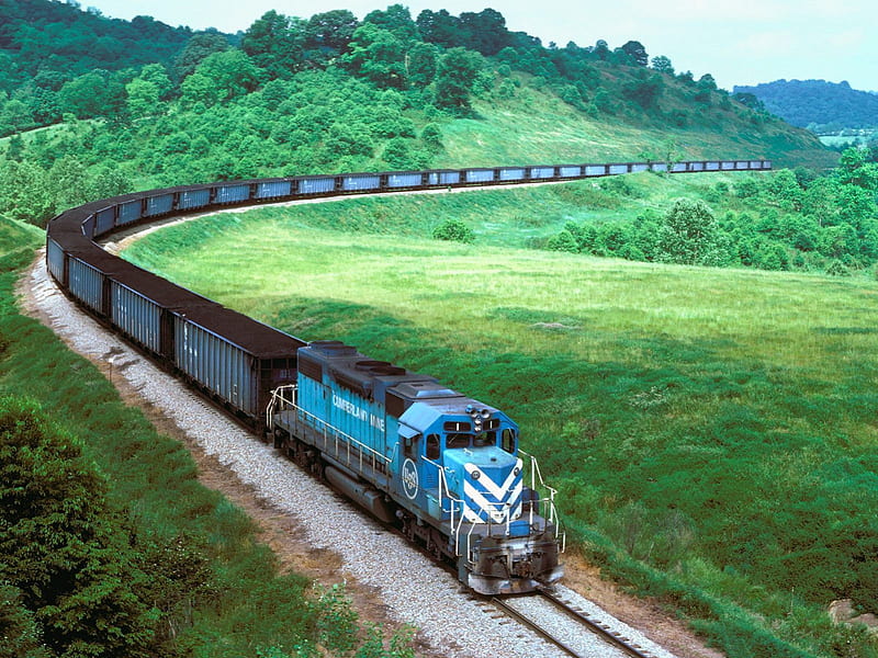 Kirby Cumberland Mine Railroad Pennsylvania, railroad, pennsylvania railroad, Kirby Cumberland Mine Railroad, HD wallpaper