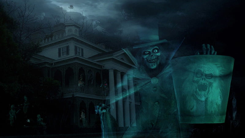 Haunted Mansion With Ghost Movies, HD wallpaper