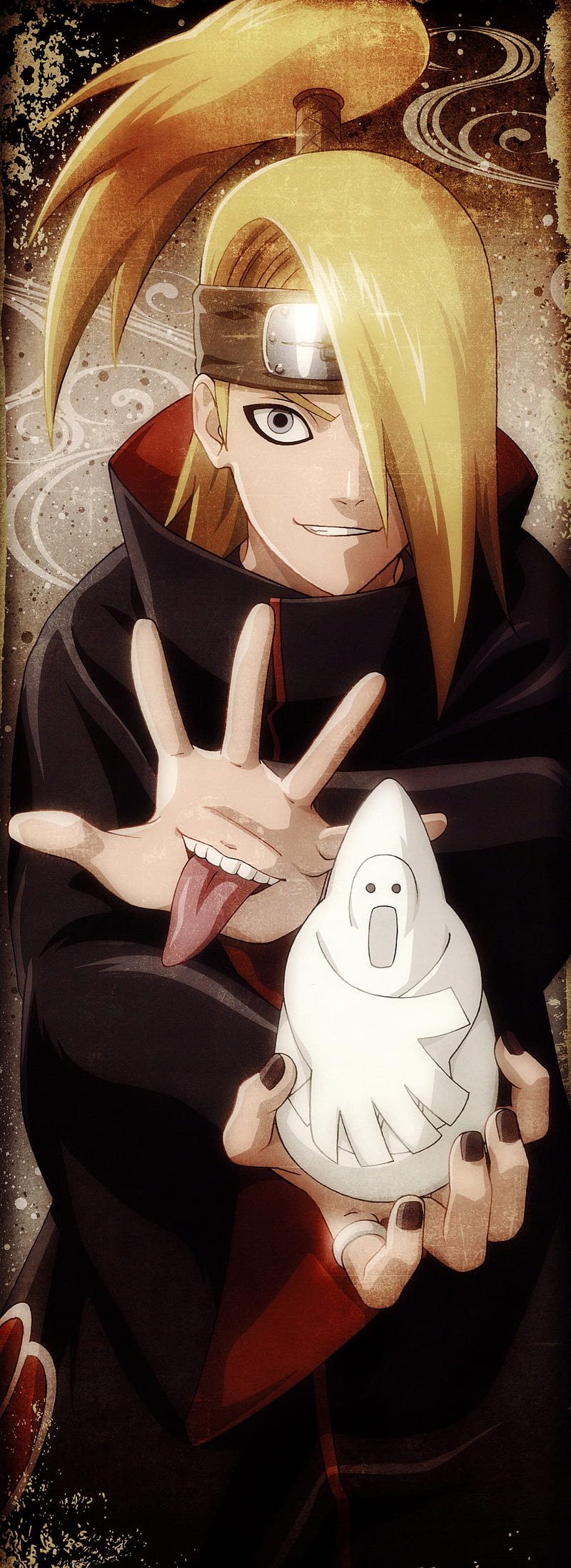 Naruto (anime), naruto akatsuki, Naruto Shippuuden, Akatsuki, Akatsuki (Naruto Shippuuden), Deidara, HD phone wallpaper