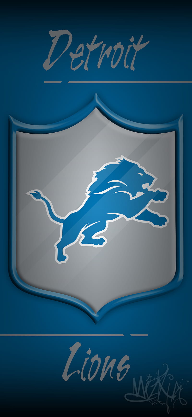 Detroit Lions Phone Wallpaper  Mobile Abyss