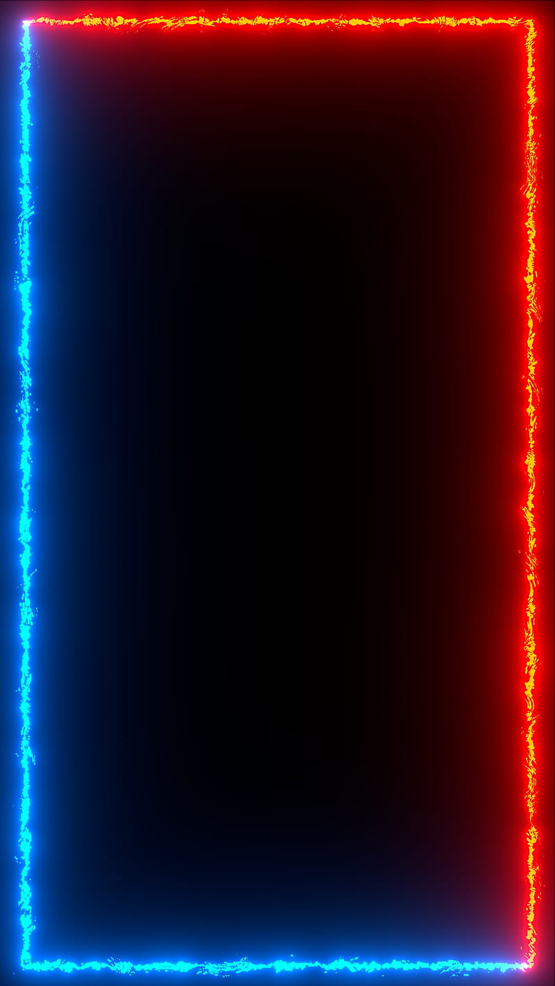 Opposite Frame, Frames, abstract, art, black, bloom, blue, clear, cold, color, colored, colorful, colors, dark, darkness, desenho, edge, edges, glare, glow, glowing, hot, laser, light, lighted, lighting, lights, line, lines, neon, red, side, sides, simple, waves, HD phone wallpaper