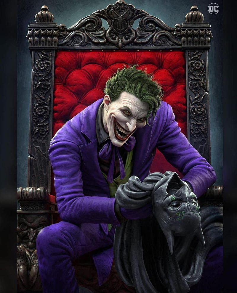 Joker, batman, best , circus, comedian, comic, disney, marvel, mobile, HD phone wallpaper