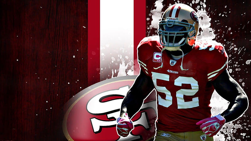San Francisco 49ERS Player Number 52 49ERS, HD wallpaper
