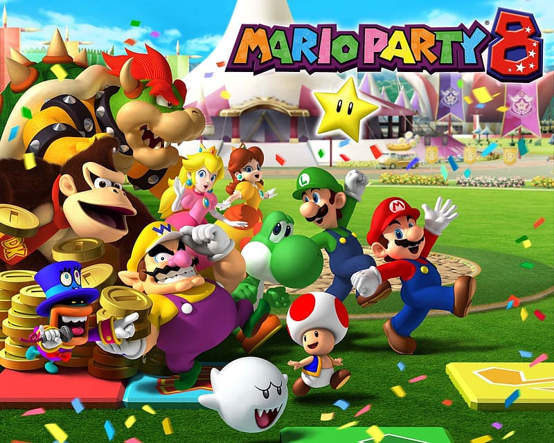 Mario, Video Game, Donkey Kong, Yoshi, Princess Peach, Toad (Mario),  Bowser, Hd Wallpaper | Peakpx
