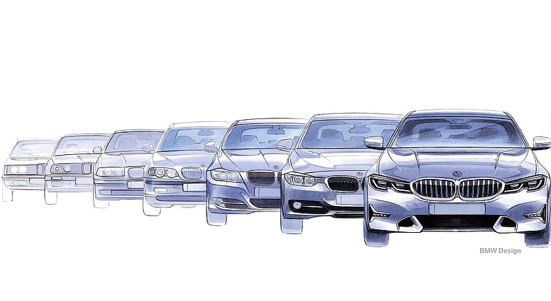 2019 BMW 3 Series - Seven Generations , car, HD wallpaper