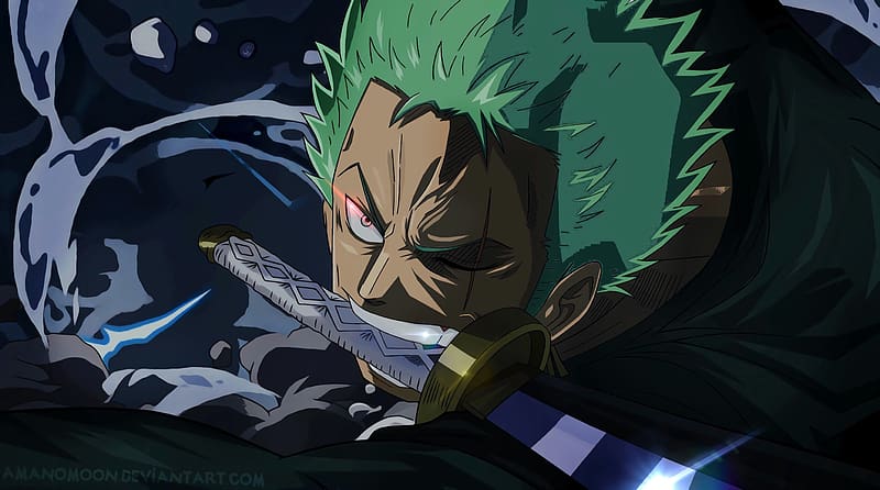 Anime, Green Hair, One Piece, Scar, Roronoa Zoro, HD wallpaper