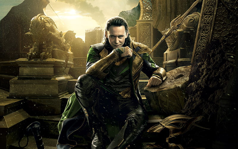 Loki, knife, marvel, mcu, mortal, movie, movies, thor, HD phone wallpaper