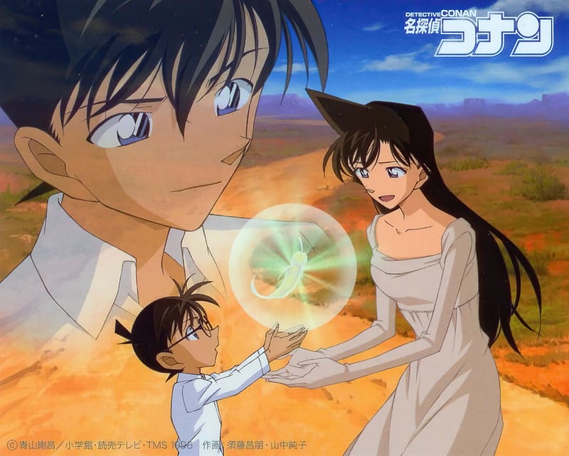 Anime, Detective Conan, Shinichi Kudo, Conan Edogawa, Ran Mouri, HD wallpaper