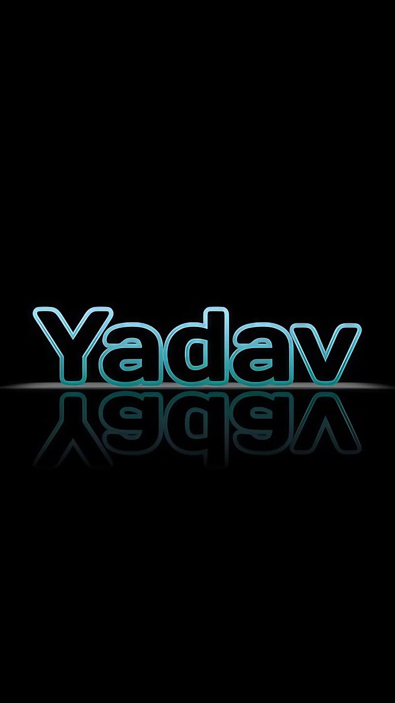 Yadav Ji , Reflection name, yadav, name, HD phone wallpaper