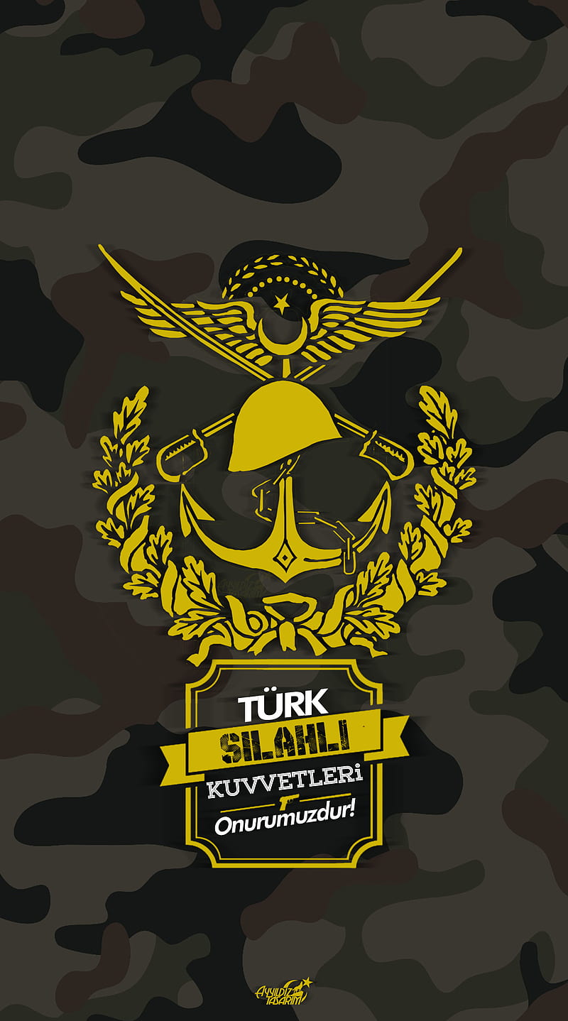 TSK ONURDUR, tsk, turksilahlikuvvetleri, ayyildiztasarim, HD phone wallpaper
