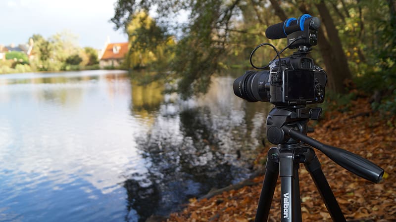 Water, Lake, Blur, Pond, Lens, Camera, Microphone, , Sony, HD wallpaper