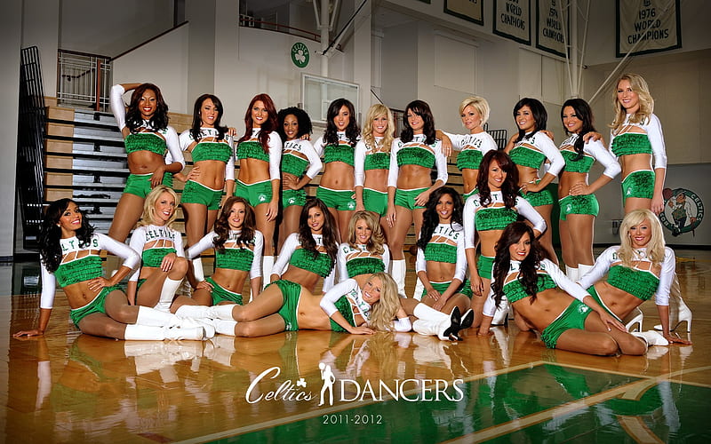 Boston Celtics 2011-2012 season beautiful Dancers, HD wallpaper