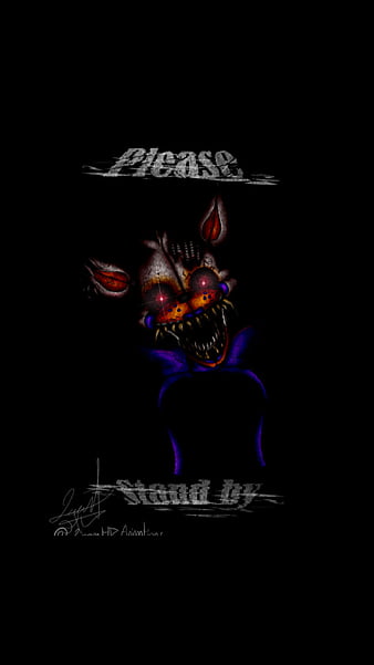 Neon please stand by, fnaf, lolbit, HD phone wallpaper