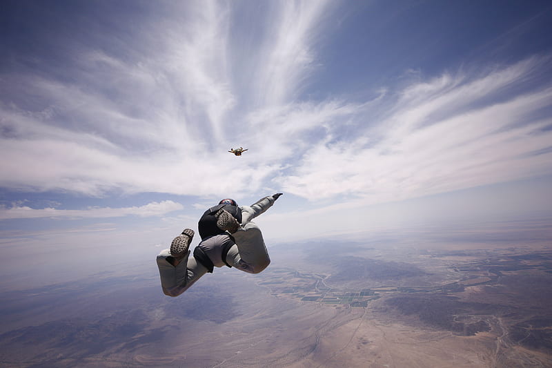 Military, Paratrooper, Skydiving, HD wallpaper