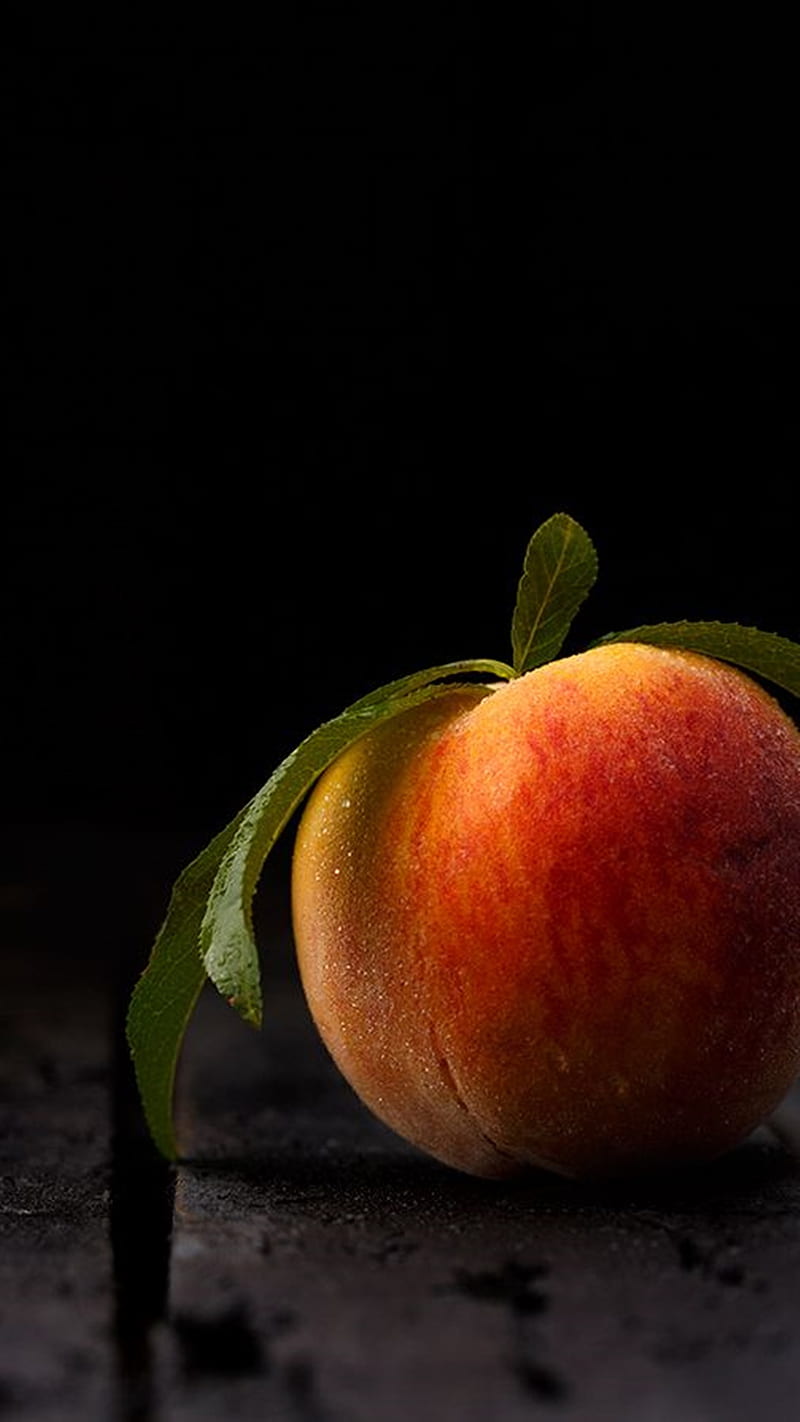 Peach, summer fruit, HD phone wallpaper