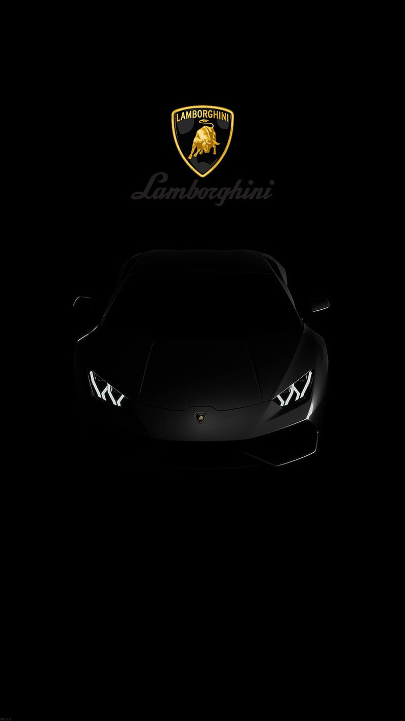 Lamborghini logo, car, HD phone
