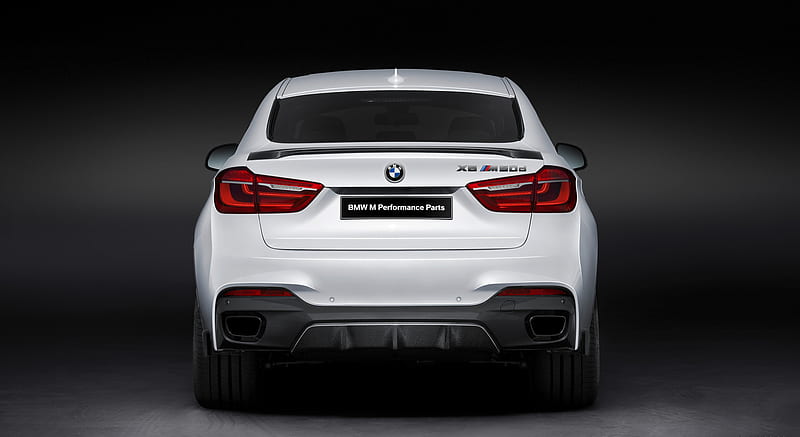 2015 BMW X6 M50d with M Performance Parts - Rear , car, HD wallpaper