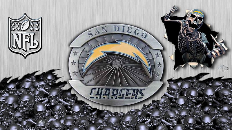 Buckle and skulls-chargers, Los Angeles Chargers Football, NFL Los Angeles Chargers Background, Los Angeles Chargers Background, Los Angeles Chargers logo, Los Angeles Chargers emblem, Los Angeles Chargers wallpapper, Chargers Los Angeles, Los Angeles Chargers, HD wallpaper