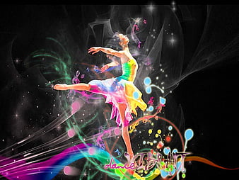 The Dance, stunt, stunning, dancefloor, music, man, abstract, dancer ...
