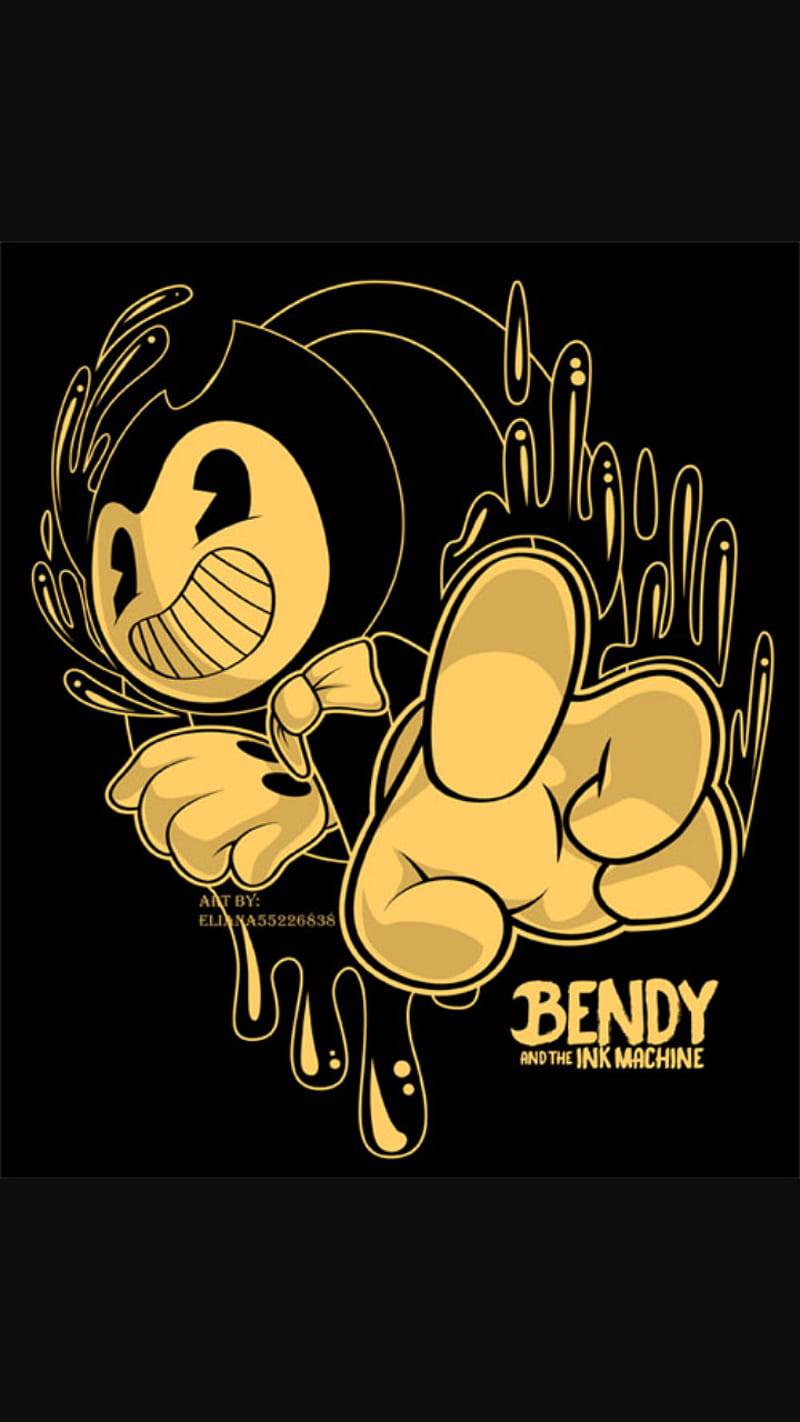 Bendy, bendy and the ink machine, HD phone wallpaper