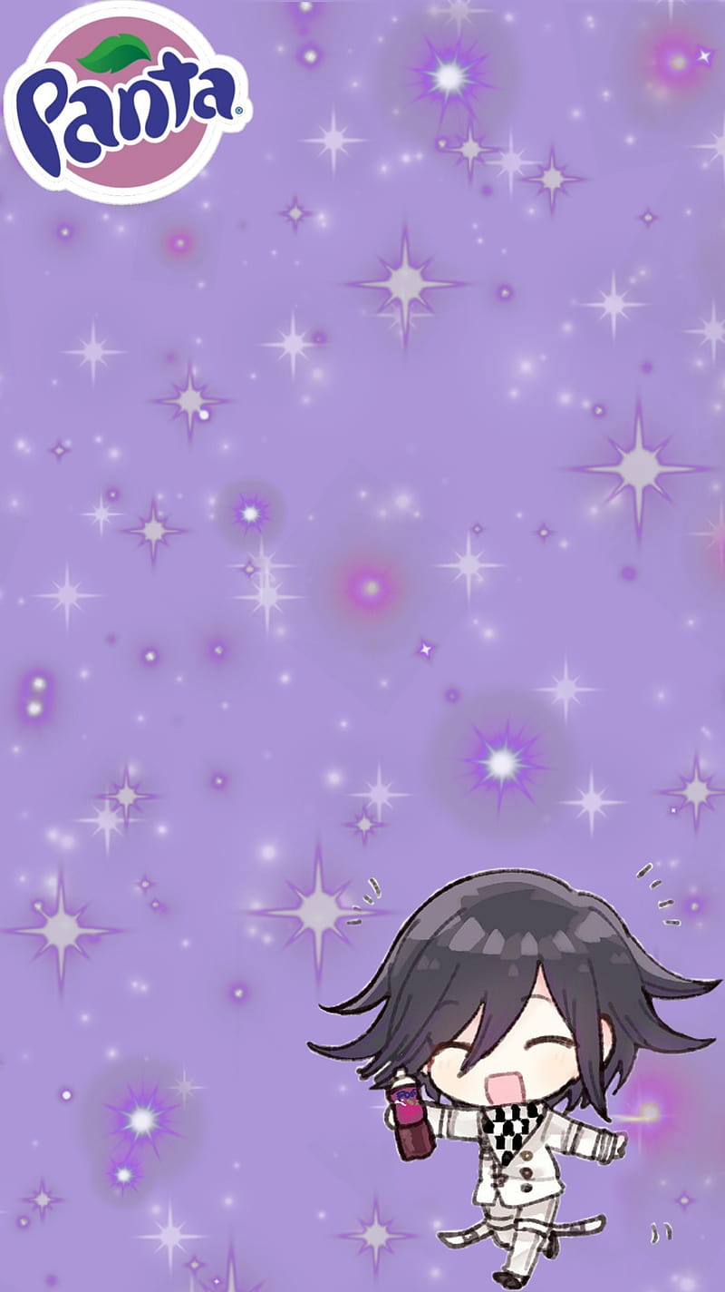 Kokichi Panta, danganronpa, grape boy, kokichi ouma, panta, purple, HD phone wallpaper
