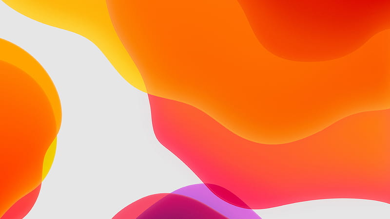 iOS 13, iPadOS, abstract, colorful, WWDC 2019, HD wallpaper