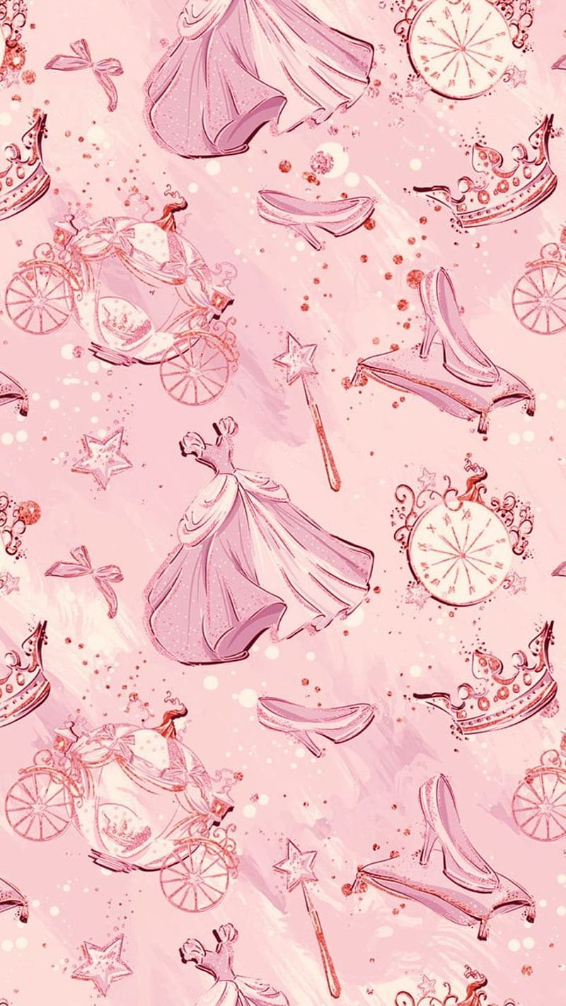 Shared by, Disney Princess Pink, HD phone wallpaper
