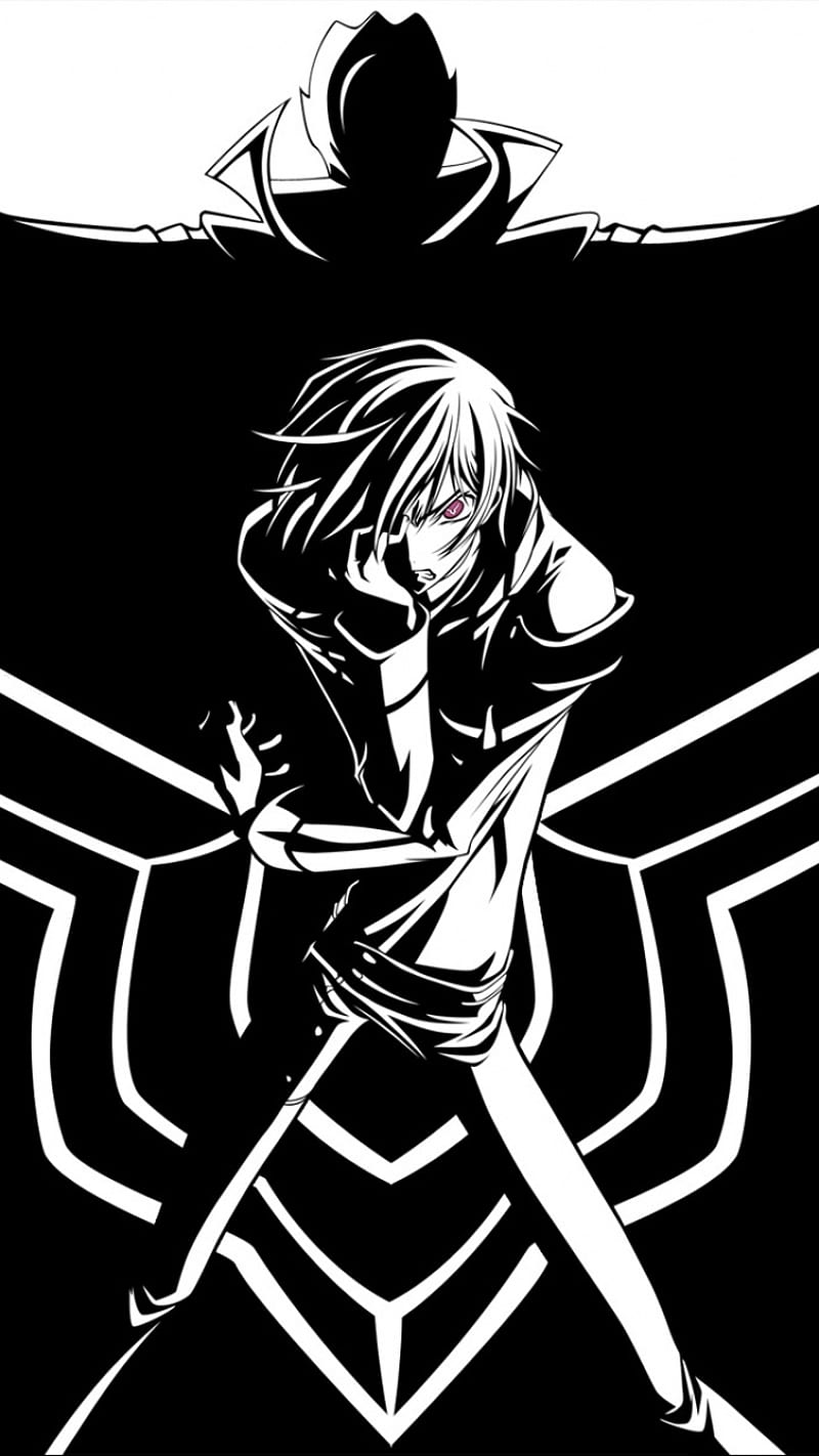 lelouch  Code geass, Anime monochrome, Anime