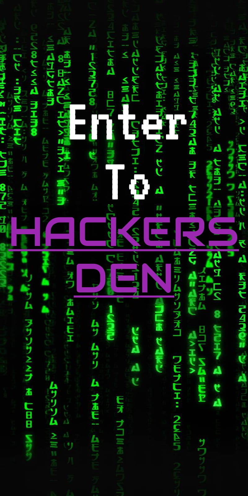 Hackers Den, code, hacker, matrix, HD phone wallpaper