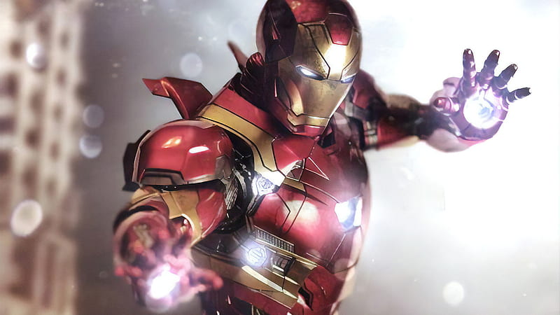 New Iron Man Artwork, iron-man, superheroes, artwork, HD wallpaper