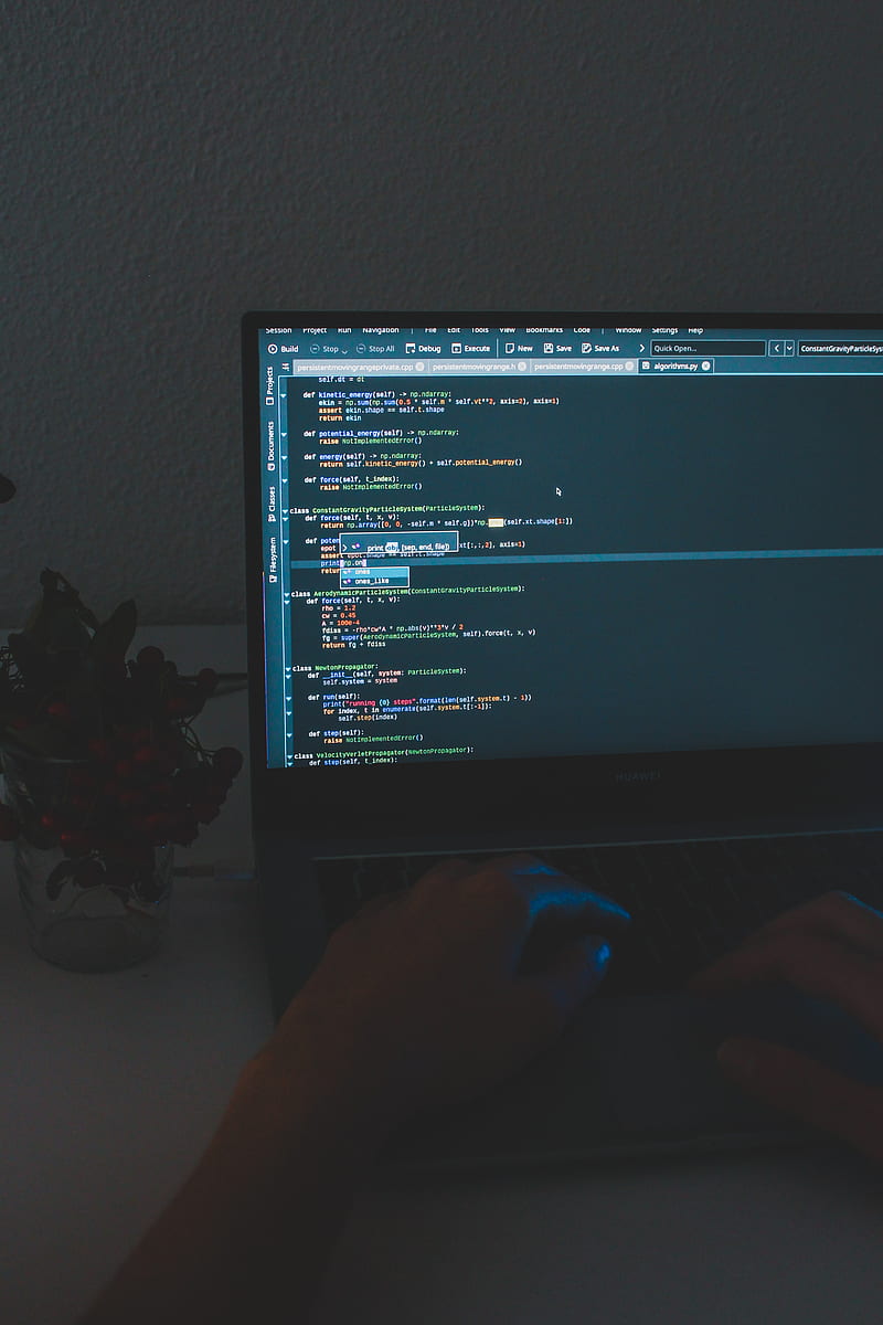 Laptop, code, programming, programmer, hacker, HD wallpaper