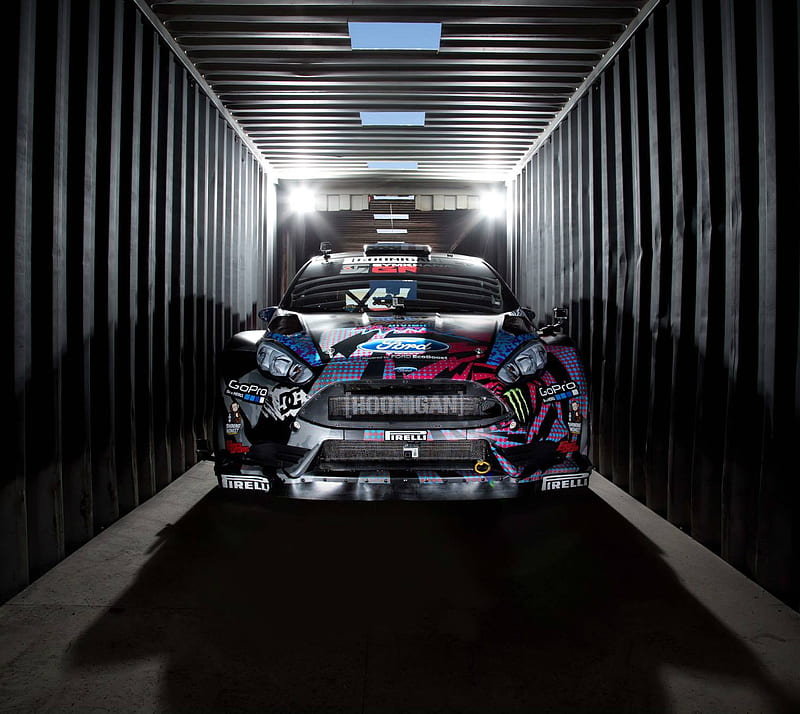 Ken Block, ford, monster, HD wallpaper