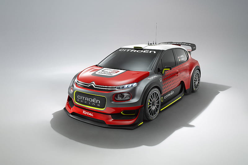 Citroën, Citroen C3, Car, Concept Car, Race Car, Red Car, Supermini, WRC, HD wallpaper