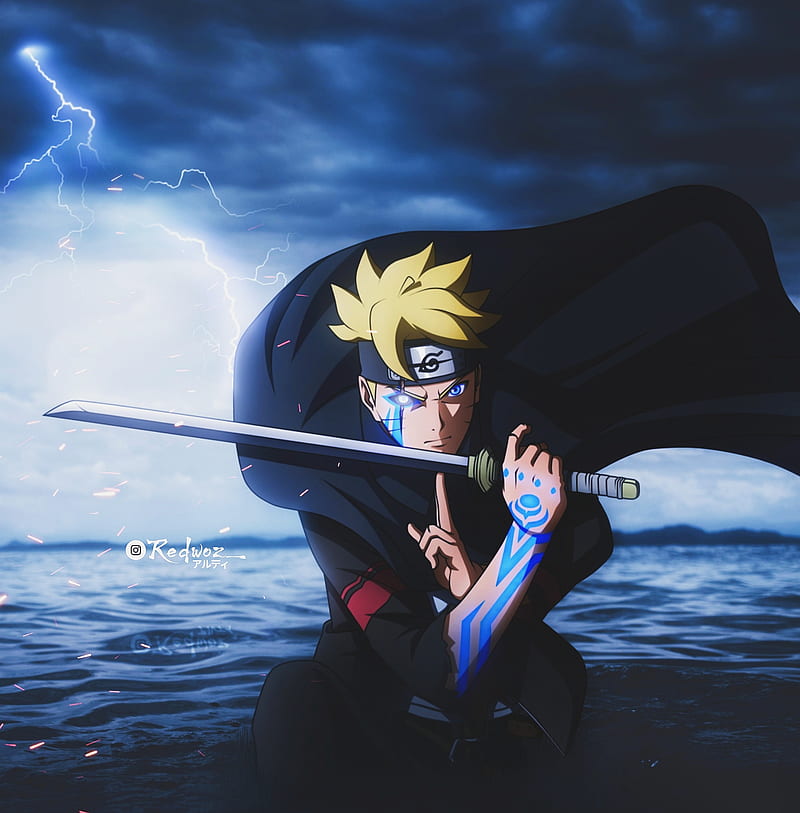 Boruto , anime , boruto , minato, naruto , nature, ocean, sea, shippuden, uzumaki naruto, HD phone wallpaper