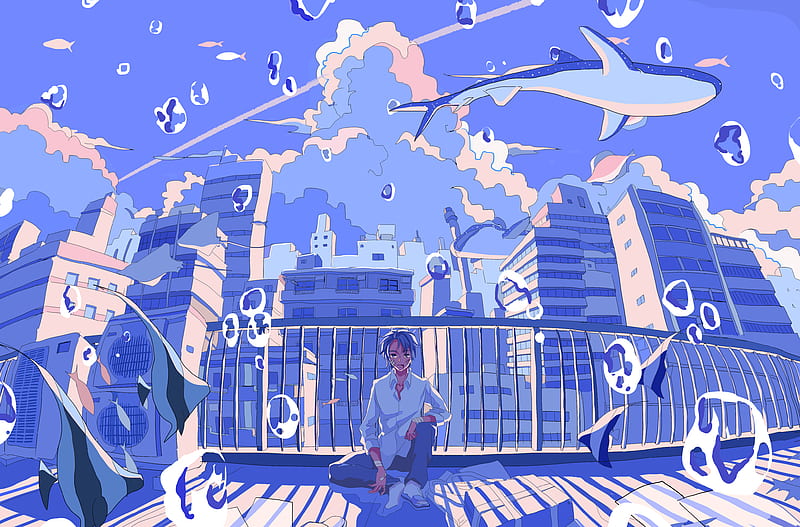 Anime Boy Lost In Dreams, anime-boy, anime, artist, artwork, digital-art,  HD wallpaper | Peakpx