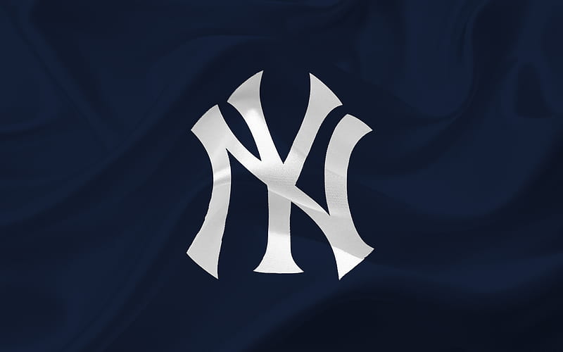 New York Yankees, Major League Baseball, Baseball, emblem, Yankees logo, New York, USA, MLB, HD wallpaper
