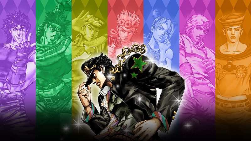 Anime Jojo's Bizarre Adventure HD Wallpaper by IO