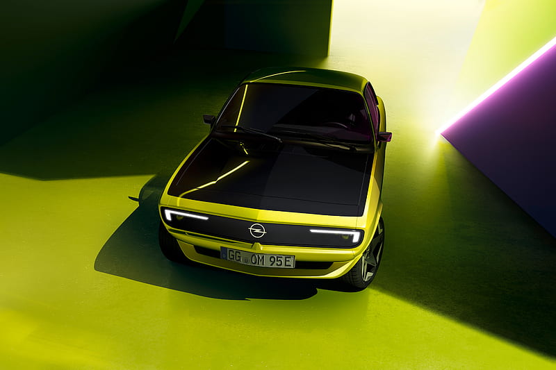 Opel Manta GSe ElektroMOD 2021, opel, carros, 2021-cars, electric-cars, HD wallpaper