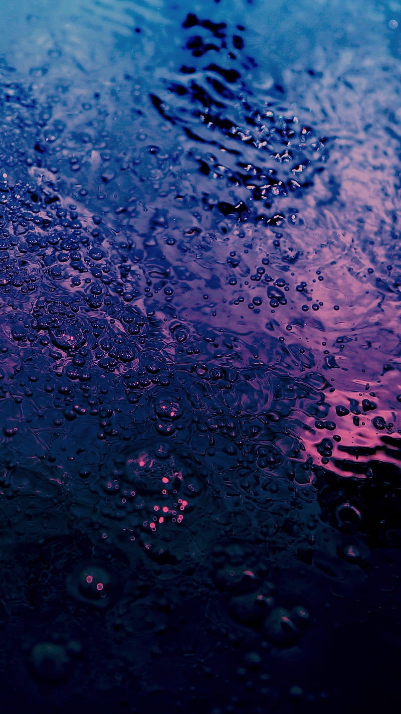 Waterworld II, The, aqua, beauty, blue, bubbles, cool, h2o, liquid, nature, purple, water, HD phone wallpaper