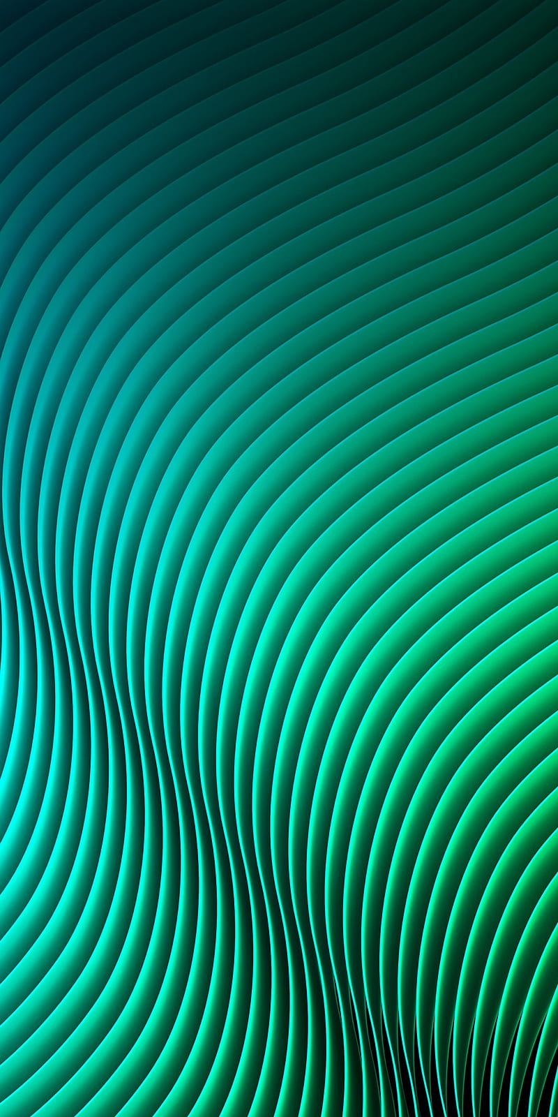 Abstract, green, lg, lg v30, lines, stock , v30, HD phone wallpaper