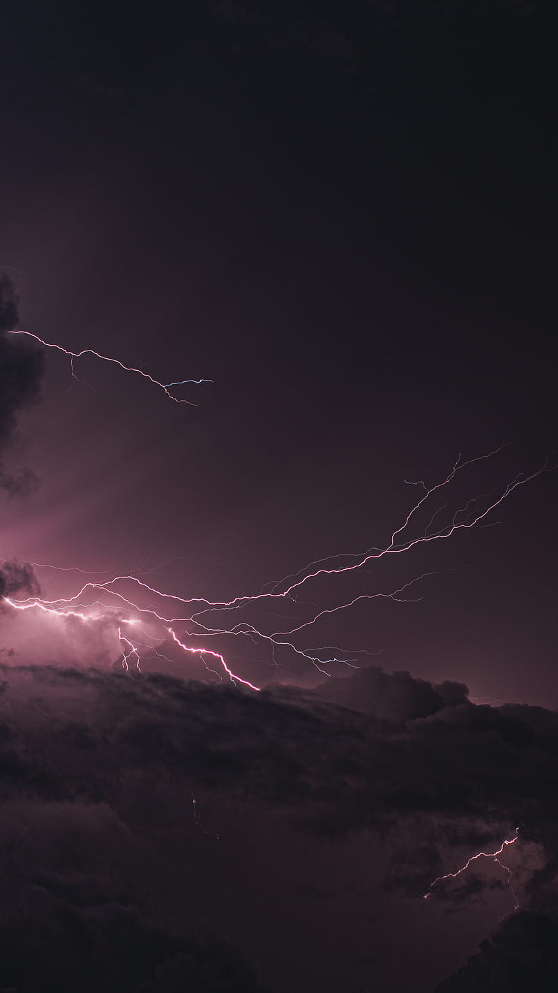 Lightning in Maldives, beautiful, beybe.am, clouds, dark, fart, love, nature, patterns, pretty, purple, rain, scary, sky, storm, winter, HD phone wallpaper