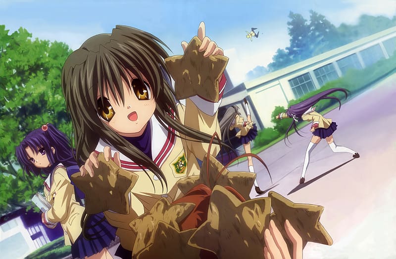 Download Top Anime Clannad Main Characters Wallpaper