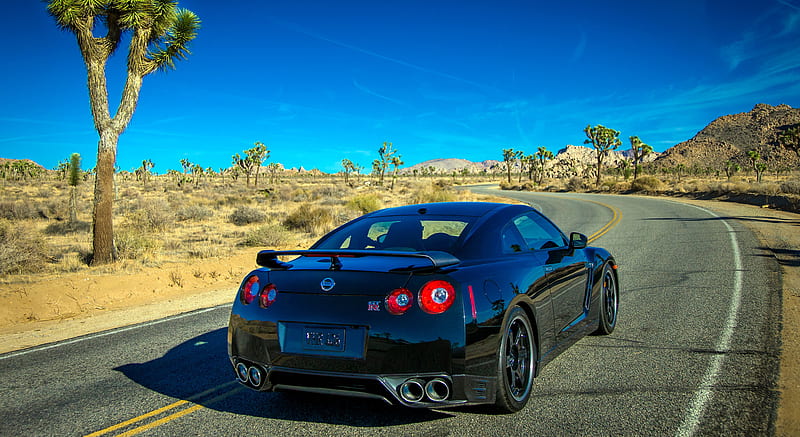 2014 Nissan GT-R "Track Edition" - Rear , car, HD wallpaper