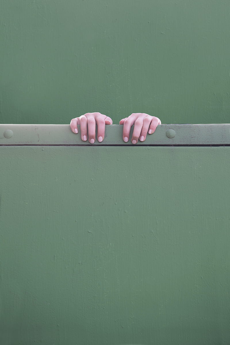 hands, fingers, fence, wall, HD phone wallpaper