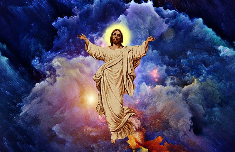 Ascension, christ, jesus, heaven, easter, god, HD wallpaper